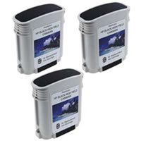 Amsahr 940XLBK(C4906AN) Remanufactured Replacement HP Ink Cartridges for Select Printers/Faxes - 3 Pack, Black