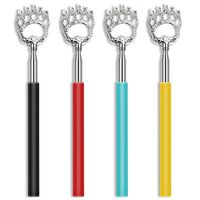 Back Scratcher, UNOOE Bear Claw Back Scratcher for Men Women [Extend to 23 inches] Extendable Retractable Back Scratcher Metal Telescopic for Itch Relief Using in Travel Home Office (4 PCS)