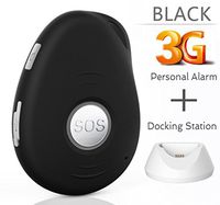 3G VisionOne GPS Tracker / Personal Alarm & Charging Dock Bundle -SOS Alarm, 2-way Talk, Fall Detection, Spy Mode, Geo-fence, Speed Alert, Real-time GPS Tracking Device, Kids, Elderly, Personal, Drone