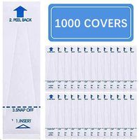 Haobuy Digital Thermometer Cover, 1000Pcs Disposable Universal Electronic Thermometer Cover, 8.8 x 2.5 cm, Safety Prevent Thermometers Probe Covers(1Package100)