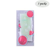 PCTC Cold Packs Summer Cooling Refreshing Stickers Cooling Patch Fever Reducing Cooling Gel Forehead Cooling Pad for Summer Military Training, Heatstroke, Mobile Phone, Antipyretic Stickers