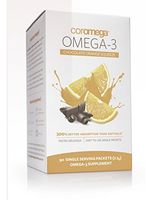 Coromega Omega-3 Squeeze Packets, Chocolate Orange 90 ea