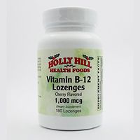 Holly Hill Health Foods, Vitamin B-12, Cherry, 180 Lozenges