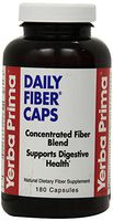 Yerba Prima Daily Fiber Capsules, 180 Count (Pack of 3)