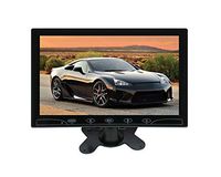 SallyBest® 10.1 Inch Ultra Thin HD 1024*600 TFT Color LCD Screen 2 Video Input Car Rear View Headrest Monitor DVD VCR Monitor