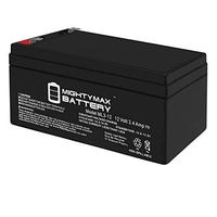 Mighty Max Battery 12V 3AH Battery Replaces Panasonic LC-R123P4PU + 12V 1Amp Charger Brand Product