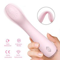 Electric Mini Handheld Wand Masager,Wireless USB Rechargeable Vibrartor with 9 Vibration Modes,Soft Comfortable Vibrarte on Neck Back Foot Hand Pains Sports Injury Six Toy Set for Women Men