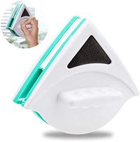 Double-Sided Cleaning Window Cleaner Tool Glass Wiper Magnetic Cleaning Tools Useful Surface Cleaning Brush for High-Rise Single Glazed Windows Thickness 5-12mm?Home Cleaning Glass Essentials