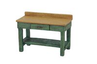 Studio M Merriment Mary Engelbreit Fairy Garden - Mini Green Potting Bench