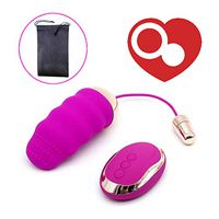Remote Control Waterproof Massager with 10 Powerful Mode,Safe Silicone,USB Rechargeable, Personal Massager for Back Neck Shoulder Pain Pink