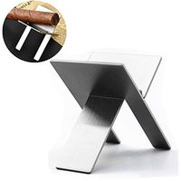 Stainless Steel Foldable Cigar Holder Cigar Bracket Cigar Holder Cigar Display Fits Any Size Cigar