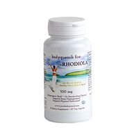 Pure Rhodiola rosea - High Potency 500 mg per Serving – Standardized Min. 3% Rosavins and Min. 1% Salidrosides, 60 Veg Capsules