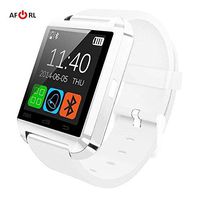 Amazingforless Bluetooth Touch Screen Smart Wrist Watch (U8 - White)