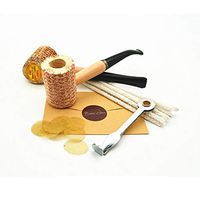 Better-Love Smoking Pipe - Legend Corn Cob Tobacco Pipe - Flat, Straight Bit