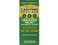 Campho-Phenique Antiseptic Liquid Original Formula - 0.75 oz, Pack of 4