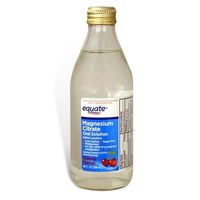 Equate Magnesium Citrate, Oral Solution, Saline Laxative, Cherry Flavor, 10 fl. Oz.