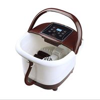 Foot Massager Automatic Footbath Electric Heating wash Basin Foot Massage Foot Bath deep Barrel Foot Bath Home