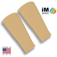 iM Sports SKINGUARDS Skin Protection Forearm Sleeves + Protects Aging or Thin Skin + UV Protection - Unisex + Made in USA - Light - XXX-Large - Pair