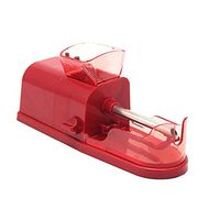 Douup Electric Cigarette Rolling Machine, Automatic Tobacco Roller Machine, Electric Cigarette Injector Machine, 3 Color Optional,Red