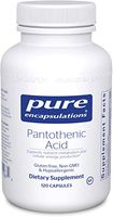 Pure Encapsulations - Pantothenic Acid - Hypoallergenic Supplement Supports Cellular Energy Production, Adrenal and Cardiovascular Health - 120 Capsules