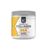 KetoLogic Grass-fed Keto Collagen Powder: Sugar-Free, Low Carb, Collagen Peptides Supplement | Keto & Paleo Friendly, Gluten Free, Fortified with Electrolytes | Mocha – 30 Servings