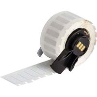 Brady PTL-9-718 BMP71 Label, Static Dissipative Polyimide, Gloss, TLS 2200, TLS-PC Link, 0.200" H x 0.650" W, White, 1 Quantity per Row, 750/Roll (Pack of 750)