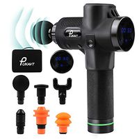 Pukavt Massage Gun Deep Tissue Percussion Muscle Massager Athletes Professional Handheld Portable Super Quiet Brushless Motor for Sore Muscle Pain Relief