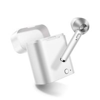 Wireless Bluetooth 4.2 Single Right Earbuds with Charging Case, vmree Stereo Dynamic Handsfree Earphones Touch control Headphones for Phone Calls (Silver)