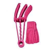 Lwestine 1 Piece Mini Shutter Venetian Blinds Cleaner, Detachable Multi Purpose Window Door Track Cleaning Brushes