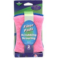 EAGLE - Scrubbing Scouring Fiber Pads - 2 Pack