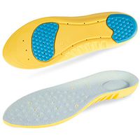 Insoles for Women Men and Kids (2 Pairs) Enhancing Athletic Performance Memory Foam Shock Absorption Inserts Perfect for Work Boots, Sneakers, Hiking Shoes