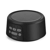 Vanzon White Noise Machine - Sound Machine with Baby for Sleeping & Relaxation,36 Soothing High Fidelity Nature Sounds,Portable Sleep Sound Therapy for Home,Office,Travel,Baby,Kids and Adults(Black)