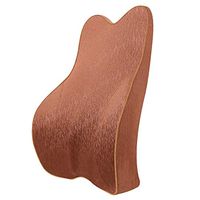 Afdgsjyu Lumbar Pillow Travel Ease Car Lumbar Support Back Cushion & Headrest Neck Pillow Kit for Seat Cushion Memory Foam Erognomic Design Universal Fit for Car Seat with Back Pain Relief