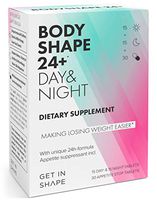 BODYSHAPE 24+ Weight Loss Pills, 24-Hour Fat Burner & Appetite Suppressant Pills All in one – Vegan and Gluten Free Diet Pills for Women by GET IN SHAPE