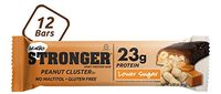 NuGo Stronger Peanut Cluster, 23g Whey Protein, 10g Fiber, Gluten Free, 12 Count