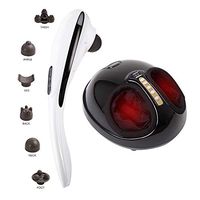 Mothers Day Gifts FLEXISPOT Shiatsu Foot Massager with Heat Bundle | Cordless Handheld Back Massager for Neck Shoulder Feet Calf Leg Rechargeable