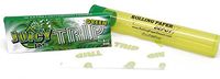 Juicy Jay's 1 1/4 Rolling Papers - Trip Green Mentholicious Flavored - 24 Packs (Full Box) with RPD Kewltube