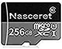 Nasceret Micro SD SDXC Card 256GB High Speed Class 10 Memory Card Micro SD Adapter