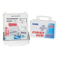 PhysiciansCare Emergency First Aid Personal Protection and Bodily Fluid Spill Kit