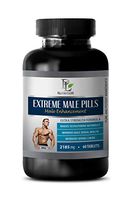 Testosterone Booster high - Extreme Male Pills 2185 Mg - Male Enhancement Formula - tribulus Workout Testosterone - 1 Bottle 60 Tablets