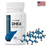 Natural DHEA Supplement 50mg - Promotes Balanced Hormone Levels for Men & Women, Supports Metabolism, Weight Loss & Lean Muscle Mass, Mood Enhancement, Testosterone Booster for Men - Made in USA