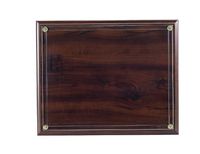 Certificate Plaque Board with Slide in Plexi Glass, Walnut Finished