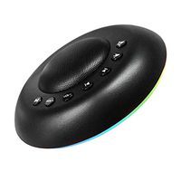 OWIKAR White Noise Sound Machine for Sleeping, 20 Relaxing & Soothing Nature Sounds, Portable Sleep Therapy with Night Light for Home, Office, Travel, Baby & Adults (Black)