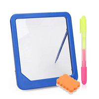 Putars Discovery Kids Neon LED Glow Drawing Board with Translucent See Through Surface