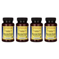 Swanson Potassium Orotate 99 Milligrams 60 Capsules (4 Pack)