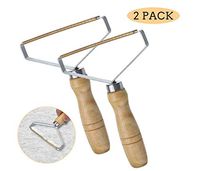 Portable Lint Remover, LIUMY Clothes Fuzz Shaver, Reusable Double-Sided Depilated Manual Brush for Restoring Coat and Fabrics Sticky Lint Remover