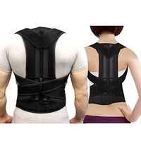 Posture Corrector, Breathable Back Brace - Adjustable Back Support, Posture Corrector for Men/Posture Corrector (L)