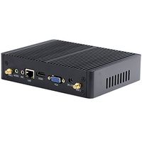 New Haswell Celeron 2955U Mini Box Barebone Fanless Barebone HTPC Nano PC Support Linux/Windows USB3.0 WiFi Included GbE VGA HDMI HD 1080P