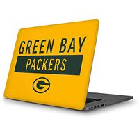Skinit Decal Laptop Skin for MacBook Pro 13-inch (2014) - Officially Licensed NFL Green Bay Packers Yellow Performance Series Design