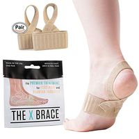 The X Brace The X Brace - The Premier Treatment for Foot Pain and Plantar Fasciitis - 1-Pair, Medium 1 Countbeige